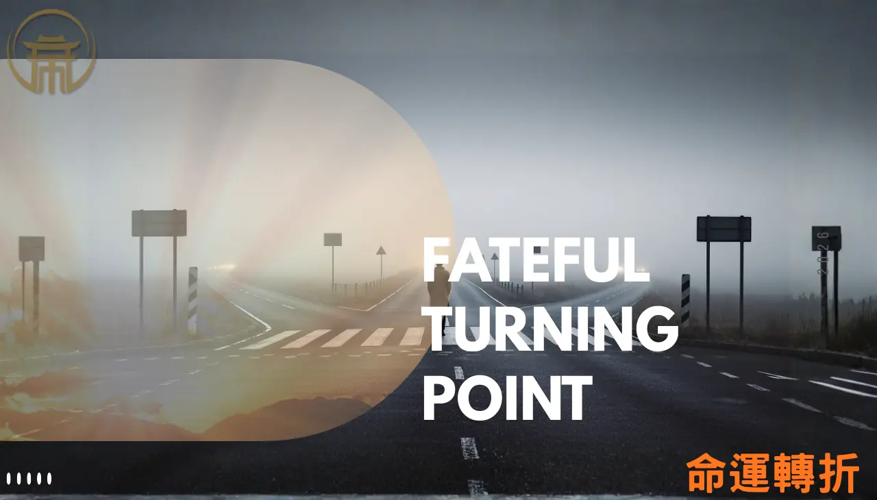 十字路口象徵命運轉折，呈現人生選擇與算命指引