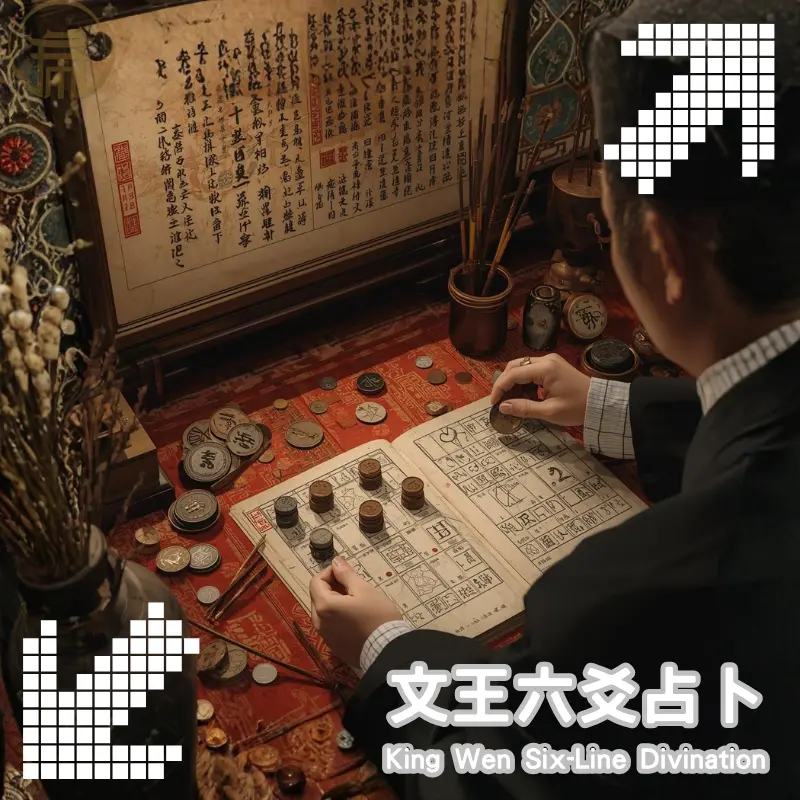 文王六爻占卜法｜易經占卜、陰陽五行推演人事吉凶